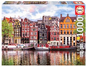 Picture of Puzzle 1000 Tańczące domy Amsterdam 109546