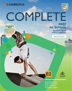 Picture of Complete First for Schools Student's Book Pack (SB wo Answers w Online Practice and WB wo Answers w Audio Download)
