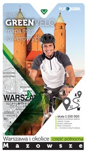Obrazek Warszawa i okolice - część północna  mapa tras rowerowych nie tylko GREEN VELO - Mazowsze