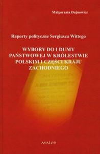 Obrazek Raporty polityczne Sergiusza Wittego