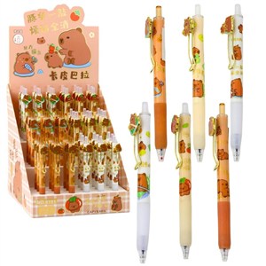 Obrazek Długopis żelowy kapibra (54szt)