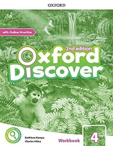 Obrazek Oxford Discover 2nd Edition 4 Workbook with Online Practice