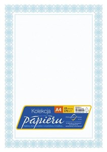 Obrazek Papier ozdobny A4 certyfikat dyplom 170g/m2 25ar