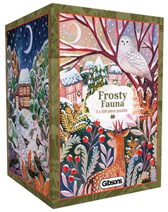Picture of Puzzle 3x500 Mroźna fauna 113700