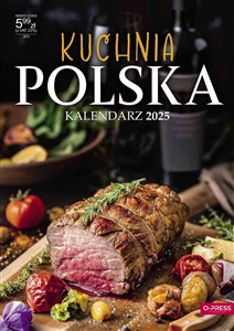 Obrazek Kalendarz 2025 A4 Ścienny Kuchnia Polska