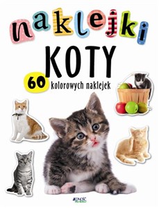 Picture of Naklejki Koty 60 kolorowych naklejek