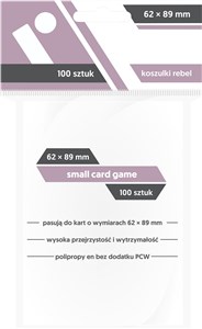Picture of Koszulki na karty Small Card Game