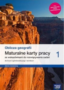 Picture of Oblicza geografii 1 Maturalne karty pracy Zakres rozszerzony Szkoła ponadpodstawowa