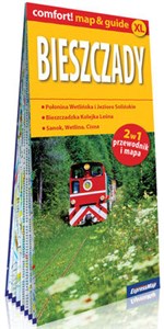 Picture of Bieszczady laminowany map&guide XL (2w1: przewodnik i mapa)