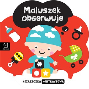 Obrazek Książeczka kontrastowa Maluszek obserwuje