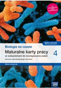 Picture of Biologia na czasie 4 Maturalne karty pracy Zakres rozszerzony Szkoła ponadpodstawowa