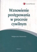 polish book : Wznowienie... - Małgorzata Manowska