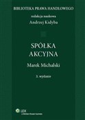 Spółka akc... - Marek Michalski -  books from Poland