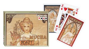 Picture of Karty do gry Piatnik 2 talie  Mucha Piękno