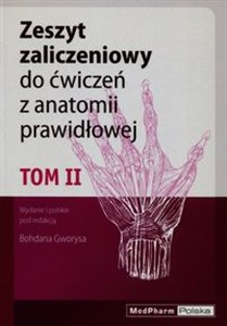 Picture of Zeszyt zaliczeniowy do ćwiczeń z anatomii prawidłowej Tom 2