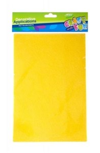 Picture of Filc arkusz żółty A4 10el