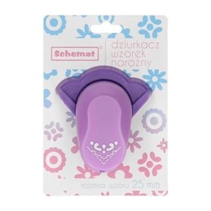 Picture of Dziurkacz ozdobny narożny 25mm klejnoty MIX