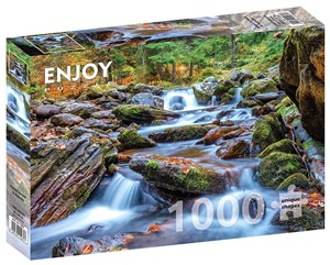 Obrazek Puzzle 1000 Strumień w lesie