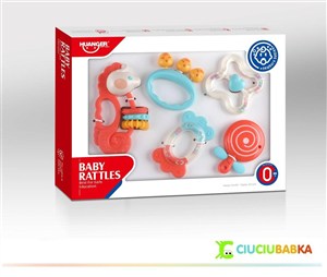 Obrazek Zestaw dużych grzechotek 5el