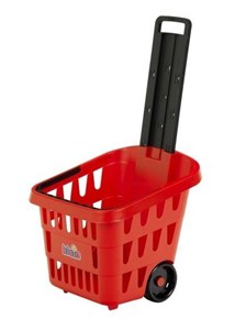 Obrazek Wózek sklepowy czerwony