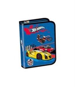 Obrazek Piórnik dwuklapowy bez wyposażenia Hot Wheels
