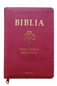 Picture of Biblia Pierwszego Kościoła purpurowa ze złoceniem