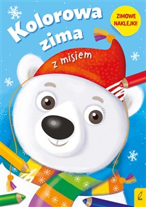 Picture of Kolorowa zima z misiem