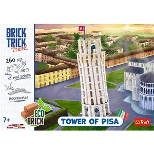 Obrazek Brick Trick Travel Pisa