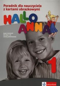 Picture of Hallo Anna 1 Język niemiecki Poradnik dla nauczyciela CD z kartami obrazkowymi Szkoła podstawowa
