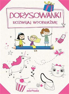 Picture of Dorysowanki Rozwijaj wyobraźnię zeszyt różowy