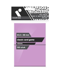 Picture of Koszulki CCG różowe 63,5x88 (100sztuk) REBEL
