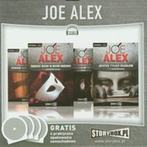 Obrazek [Audiobook] Joe Alex Powiem wam, jak zginął / Śmierć mówi w moim imieniu / Cichym ścigałem go lotem / Jesteś tylko diabłem Pakiet