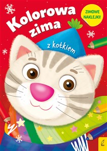 Picture of Kolorowa zima z kotkiem