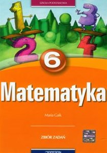 Obrazek Matematyka 6 zbiór zadań Szkoła podstawowa