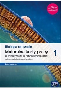 Picture of Biologia na czasie 1 Maturalne karty pracy Zakres rozszerzony Szkoła ponadpodstawowa