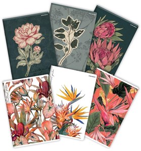 Obrazek Zeszyt A4/80K kratka Flowers (5szt)
