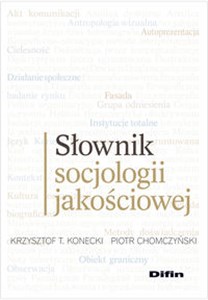 Picture of Słownik socjologii jakościowej