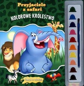 Picture of Kolorowe królestwo. Przyjaciele z safari. Plakaciki do malowania