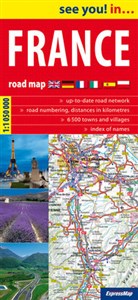 Picture of France road map 1:1 050 000