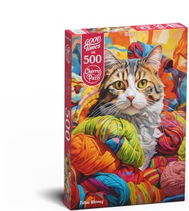 Picture of Puzzle 500 CherryPazzi Feline Whimsy 20098