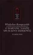 O wartość ... - Władysław Konopczyński -  Książka z wysyłką do UK