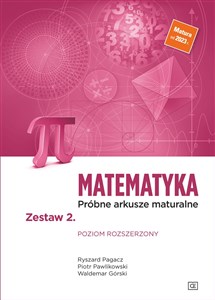Picture of Matematyka Próbne arkusze maturalne Zestaw 2 Poziom rozszerzony