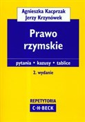 Prawo rzym... - Agnieszka Kacprzak, Jerzy Krzynówek -  Polish Bookstore 