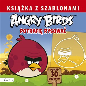 Picture of Angry Birds Książka z szablonami Potrafię rysować