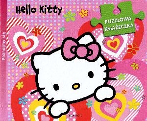 Obrazek Hello Kitty Poznajmy się Puzzlowa książeczka