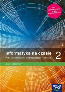 Picture of Informatyka na czasie 2 Podręcznik Zakres podstawowy Szkoła ponadpodstawowa