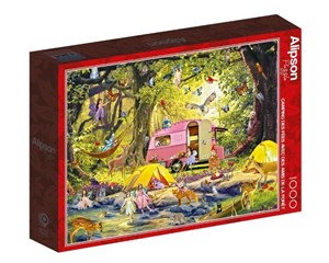 Picture of Puzzle 1000 Wróżkowy camping z przyjaciółmi