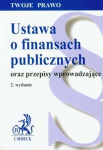 Picture of Ustawa o finansach publicznych oraz przepisy wprowadzające