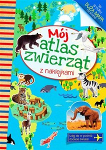 Obrazek Mój atlas zwierząt z naklejkami