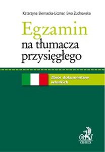 Picture of Egzamin na tłumacza przysięgłego Zbiór dokumentów włoskich